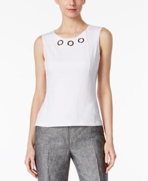 Calvin Klein Grommet-detail Shell