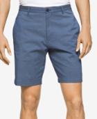 Calvin Klein Men's Stripe Slim-fit 9 Shorts