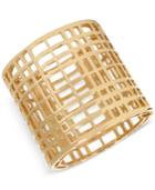 M. Haskell For Inc Gold-tone Open Cage Hinged Bracelet, Only At Macy's
