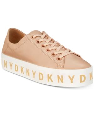 Dkny Banson Lace-up Platform Sneaker Sneakers