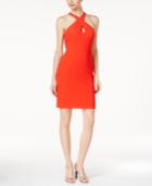 Calvin Klein X-front Keyhole Sheath Dress