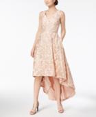 Calvin Klein Embroidered High-low Gown