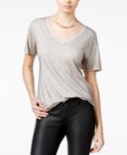 Guess Metallic V-neck T-shirt