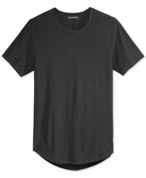 Jaywalker Men's Slub Curved Hem Tall T-shirt