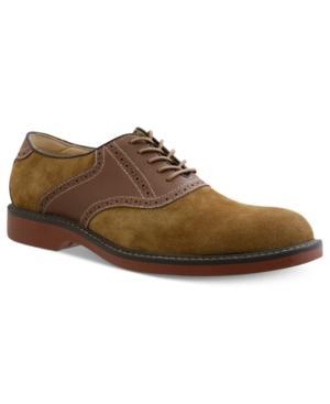 Bass Pomona Plain-toe Saddle Lace-up Shoes Men's Shoes