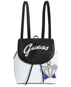 Guess Varsity Pop Logo Pin Up Backpack
