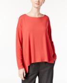 Eileen Fisher High-low Boxy Top