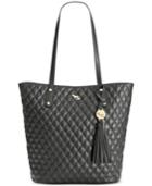 Emma Fox Caspian Quilted Leather North South Tote