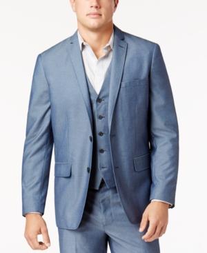 Inc International Concepts Men's Classic-fit Blue Suit Jacket, Only At Macy's