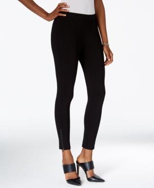 Nine West Pull-on Ankle-zip Skinny Pants