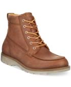 Ecco Holbrook Moc Toe Boots Men's Shoes