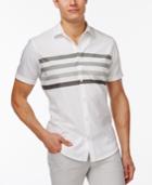 Inc International Concepts Classic-fit Stripe Shirt, Only At Macy's