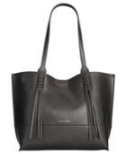Calvin Klein Reversible Removable Pouch Fringe Tote