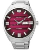 Seiko Men's Automatic Stainless Steel Bracelet Watch 44mm Snkn05