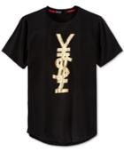 Hudson Nyc Men's Foreign Money Metallic-print T-shirt