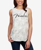 Lucky Brand Fender Graphic Tank Top