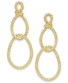 Kate Spade New York Gold-tone Sailor's Knot Drop Earrings