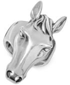 Horse's Head Ring In Sterling Silver