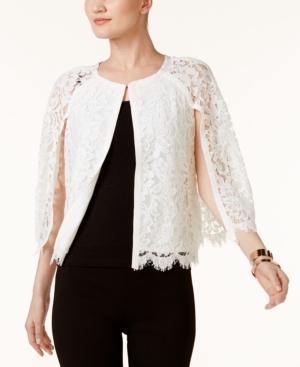Alfani Prima Lace Illusion Capelet, Only At Macy's