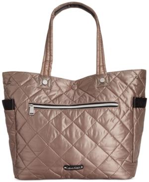 Calvin Klein Cire Reversible Extra Large Nylon Tote