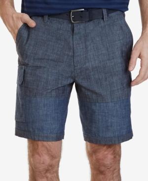 Nautica Men's Chambray Cargo Shorts
