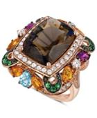 Le Vian Multistone Large Square Ring (12-1/6 Ct. T.w.) In 14k Rose Gold