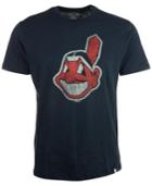 '47 Brand Men's Cleveland Indians Scrum Logo T-shirt
