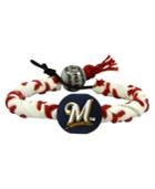 Game Wear Milwaukee Brewers Frozen Rope Bracelet