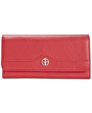 Giani Bernini Softy All In One Leather Wallet With Anti-theft Technology, Only At Macy's