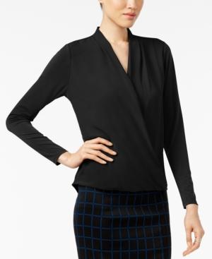 Alfani Surplice Top, Only At Macy's