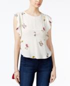 Rachel Rachel Roy Ruffle-trimmed Top