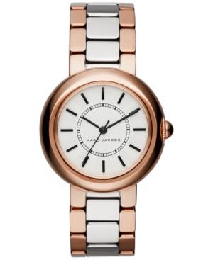 Marc Jacobs Women's Courtney Two-tone Stainless Steel Bracelet Watch 34mm Mj3507