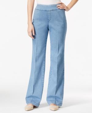 Style & Co. Light Wash Pull-on Trouser Jeans, Only At Macy's