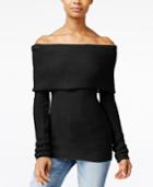 One Hart Juniors' Off-the-shoulder Sweater, Only At Macy's