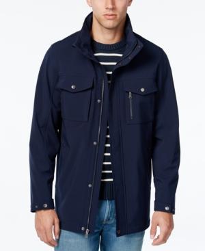 Izod Men's Long Soft-shell Jacket