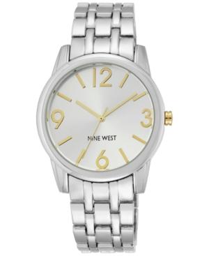 Nine West Women's Stainless Steel Bracelet Watch 39mm Nw/1765svtt