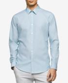 Calvin Klein Men's Infinite Cool Striped Cotton Shirt