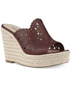 Nine West Derek Espadrille Platform Wedge Sandals Women's Shoes