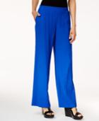 Jm Collection Crinkled Pull-on Pants, Only At Macy's