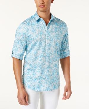 Calvin Klein Men's Slim-fit Printed Shirt