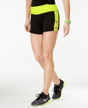 Material Girl Active Juniors' Cutout Shorts, Only At Macy's
