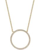 Inc International Concepts Pave Open Circle Pendant Necklace, Only At Macy's