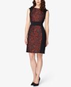 Tahari Asl Animal-print Sheath Dress