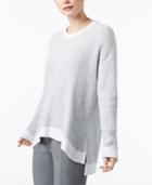 Eileen Fisher Organic Cotton High-low Ombre Sweater, Regular & Petite