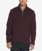 G.h. Bass & Co. Men's Quarter-zip Fleece Sweater
