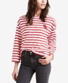 Levi's Embroidered Striped Sailor T-shirt