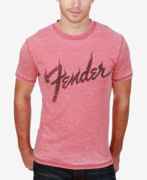 Lucky Brand Men's Fender Flame Logo-print T-shirt