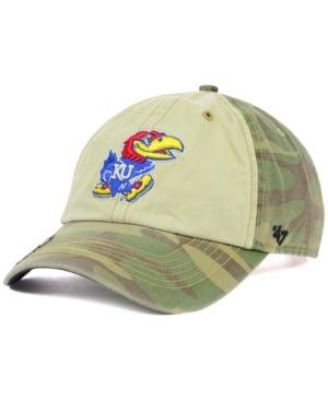 '47 Brand Kansas Jayhawks Oht Gordie Clean Up Cap