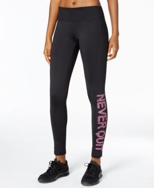 Ideology Never Quit Graphic Leggings, Created For Macy's