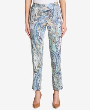 Tommy Hilfiger Paisley-print Ankle Pants